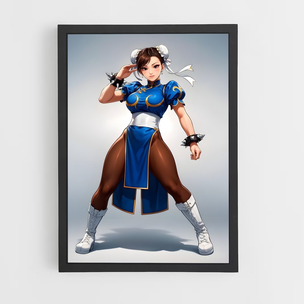 Poster Chun-Li: La Légende des Arts Martiaux – affiche Street Fighter (vue 2)